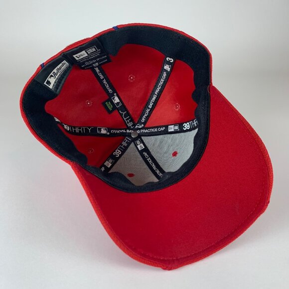 Philadelphia Phillies Vintage New Era Batting Practice Stretch Fitted Hat S/M - Picture 4 of 5